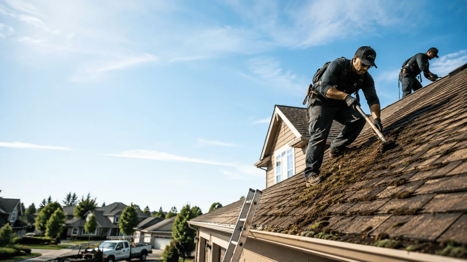 Roof Moss Removal in Bluffton, GA near me